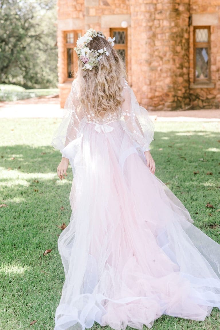 tulle-wedding-gown