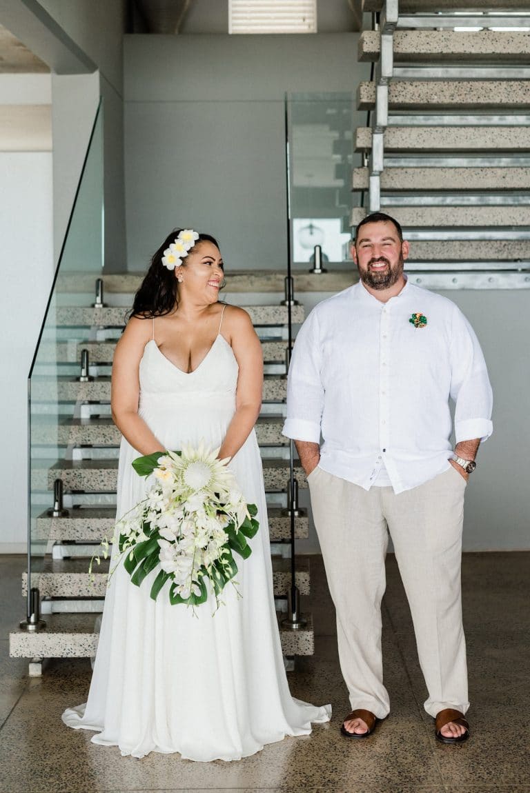 african-tropical-chic-elopement-bride-and-groom