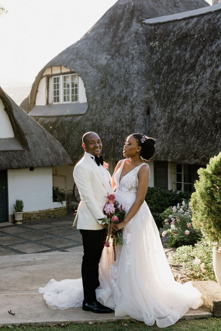 bride and groom the groves wedding venue