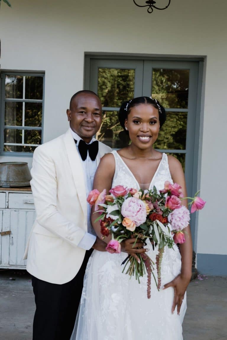 groves wedding bride and groom