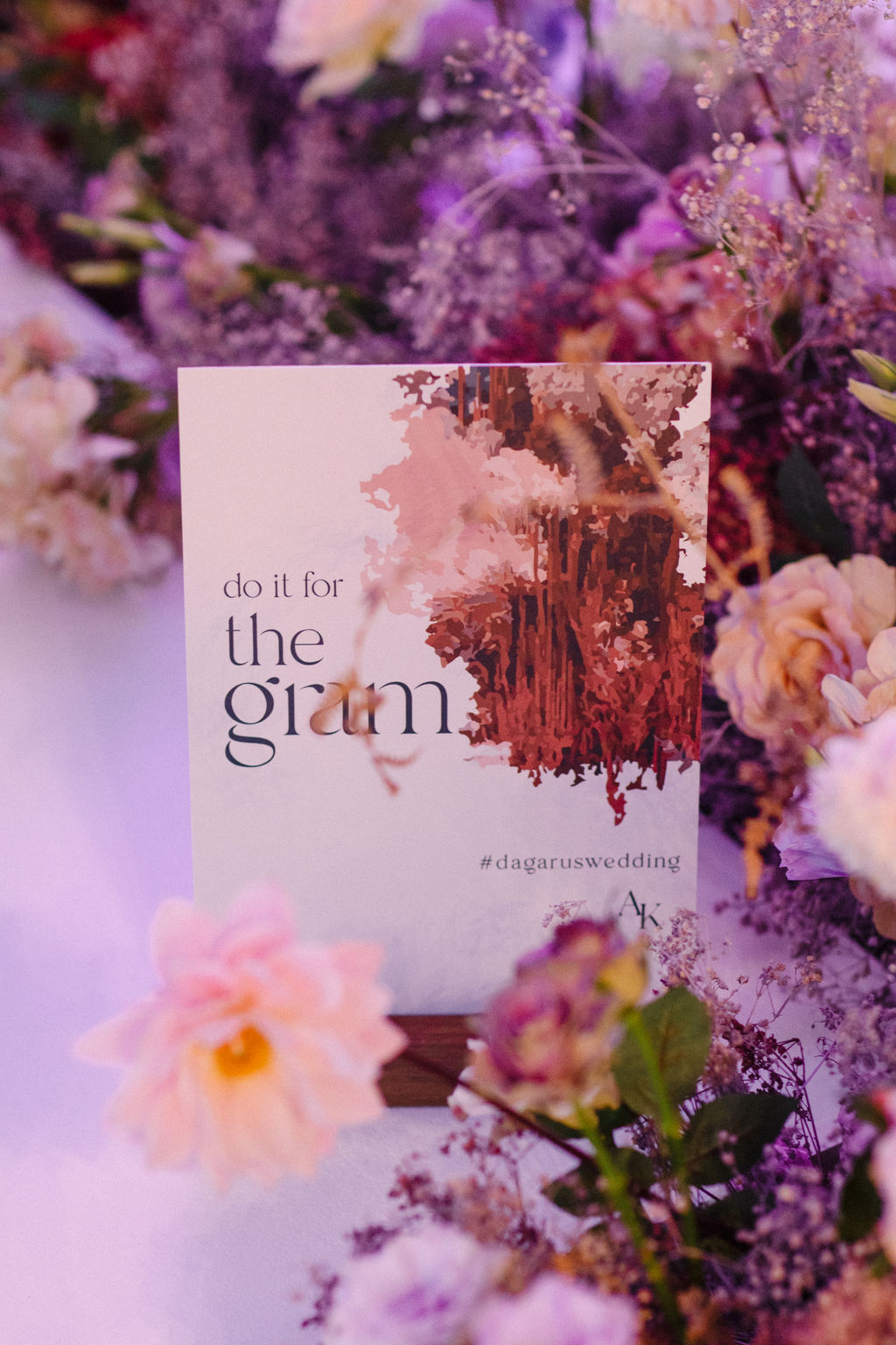 do it for the gram wedding sign